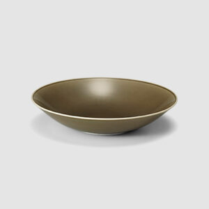 23CM DEEP PLATE (EARTH BROWN)