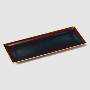 28CM OBLONG TRAY (KOKUTAN)