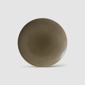 19CM PLATE (EARTH BROWN)