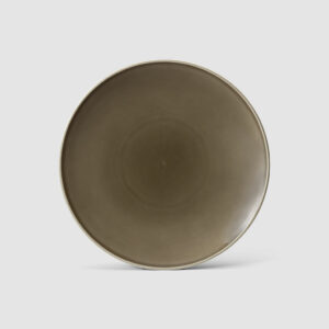 21CM PLATE (EARTH BROWN)