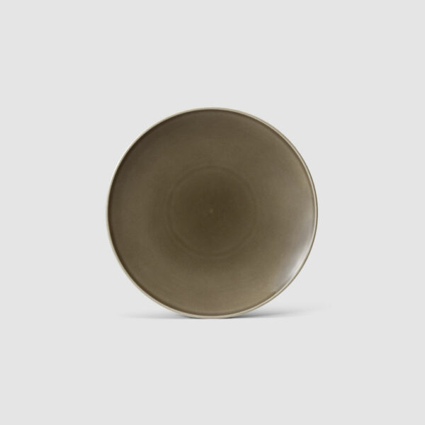 16CM PLATE (EARTH BROWN)