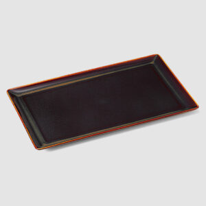 36CM OBLONG TRAY (KOKUTAN)