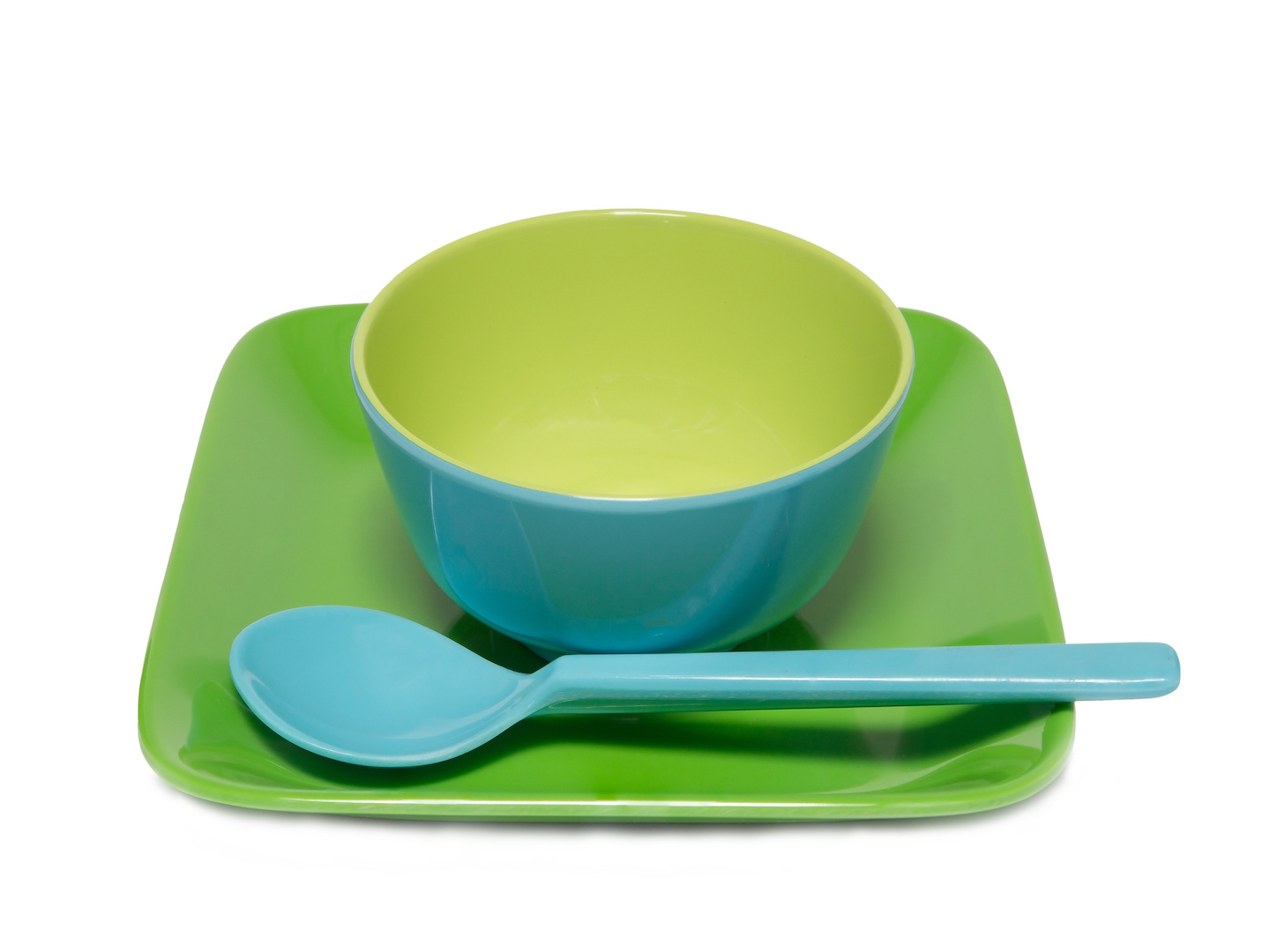 Melamine blue bowl