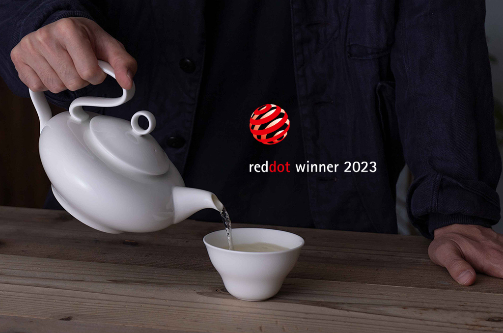 NARUMI’s Teapot has been awarded Red Dot in the Red Dot Design Award [2023]